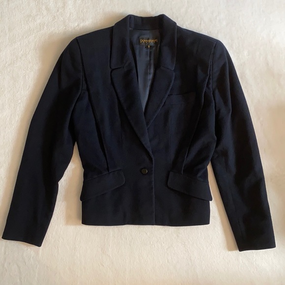 {VTG} Donna Karan New York | Wool Blend Blazer